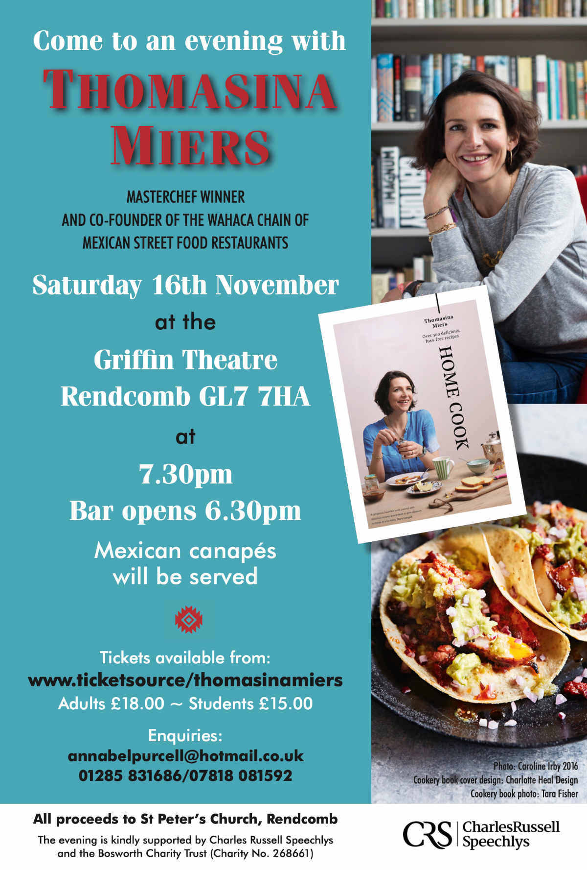 An Evening With Thomasina Miers