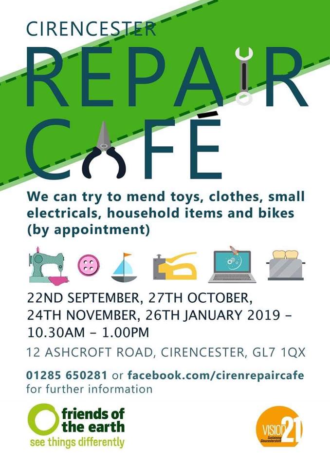 Cirencester Repair Cafe Cirencester Repair Cafe