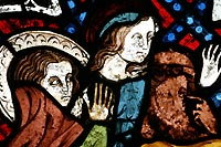 Rare stained glass on show - first time in 200 yrs