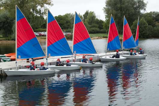 Sailing in the Cotswolds