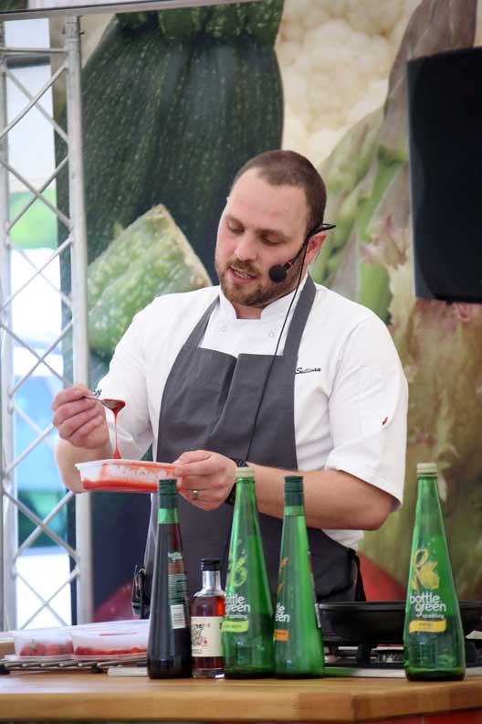 Food demonstrations at The Cotswold Show and Food Festival