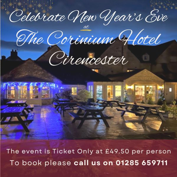 Celebrate New Year's Eve at The Corinium Hotel in Cirencester