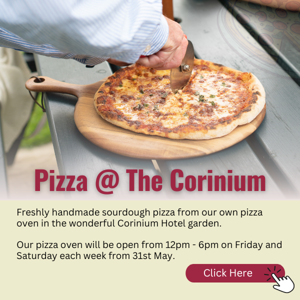 Pizza at The Corinium