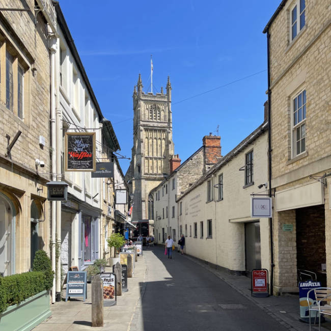 Black Jack Street, Cirencester - Copyright cirencester.co.uk