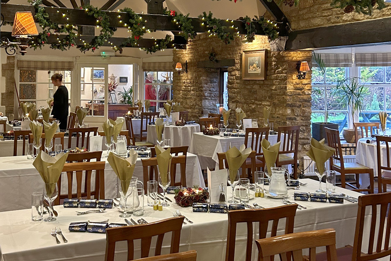 Festive celebrations at The Courinium Hotel and Court Restaurant in Cirencester