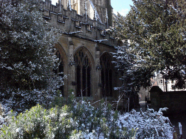 Cirencester in the snow, 2008