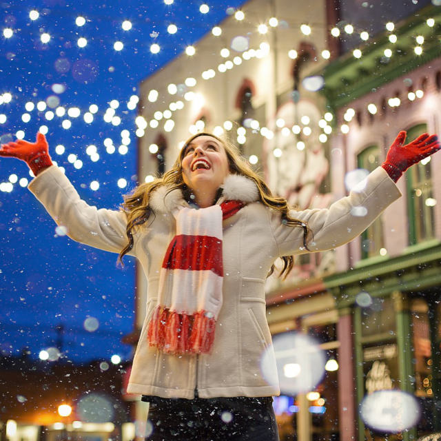 Christmas lights