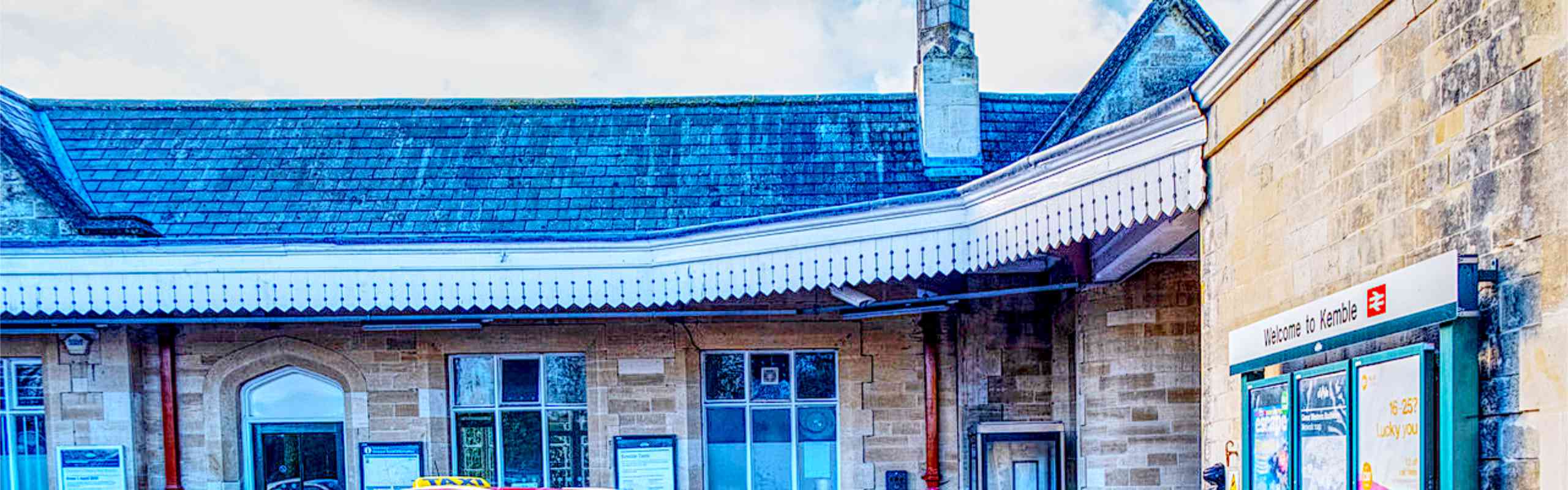 Kemble Train Station near Cirencester