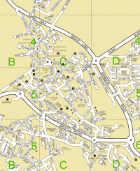 Street map of Cirencester